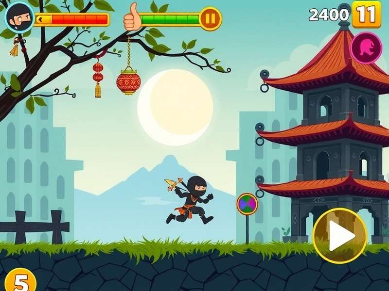 Ninja Run Level Design